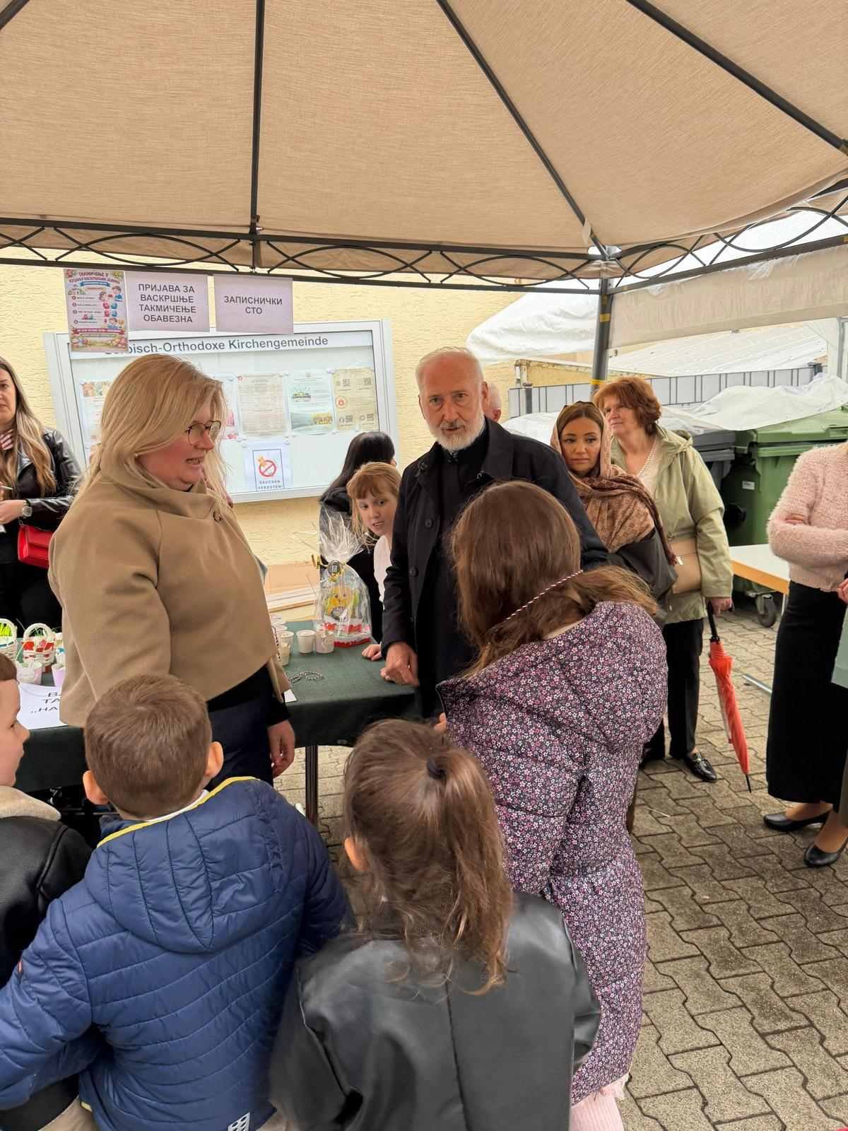 Предсједница Богдана Брезовац са гостима