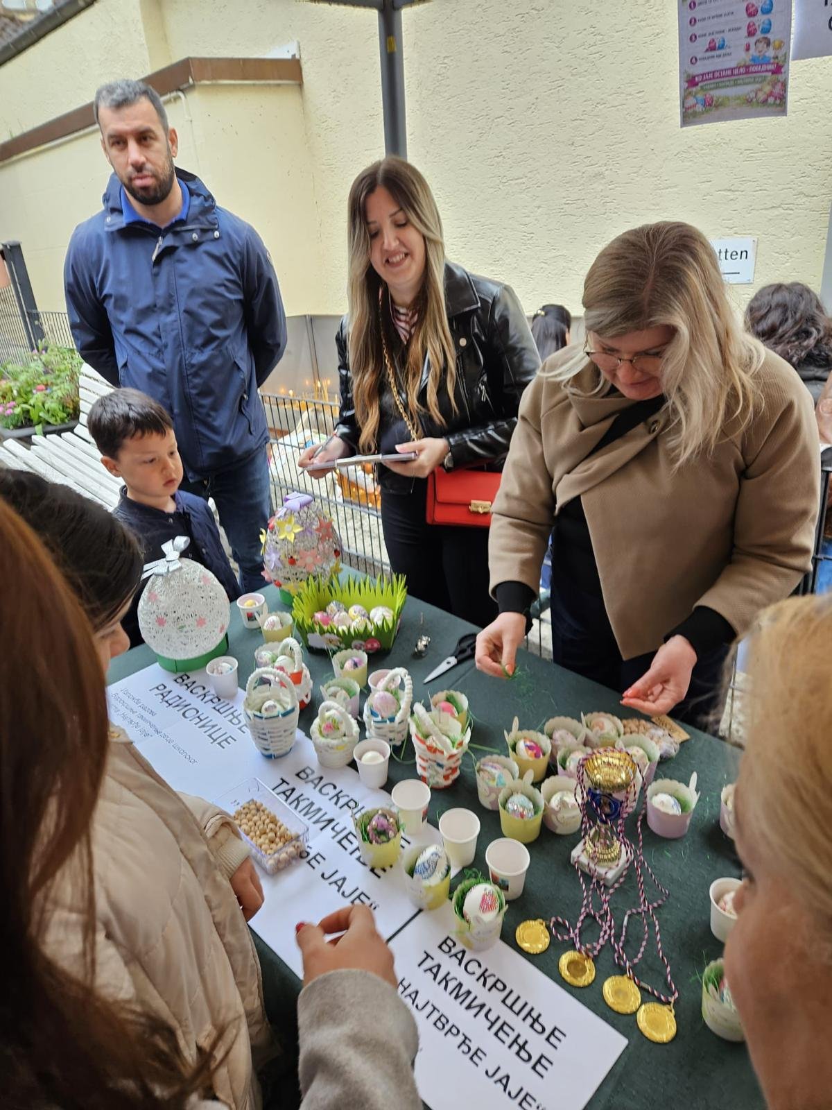 Дјечији радови на васкршњем такмичењу
